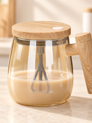 Taza mezcladora VORTIX de vidrio de 400 ml