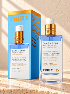 truly glass skin After Shave Oil
